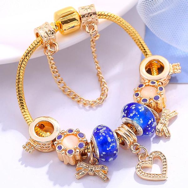 charm bracelets baopon authentic european style gold color heart charms for women diy brand lover gift drop, Golden;silver
charm bracelets baopon authentic european style gold color heart charms for women diy brand lover gift drop, Golden;silver
