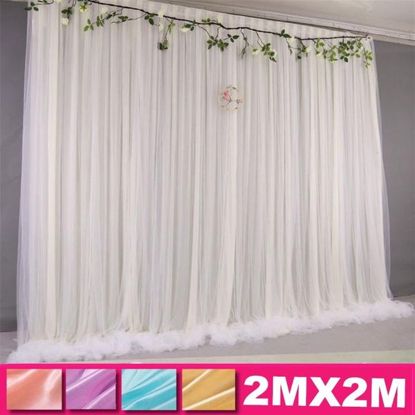 party decoration 2x2m ice silk backdrop hanging curtains gauze wedding po backdrops background event supplies 5 colors
party decoration 2x2m ice silk backdrop hanging curtains gauze wedding po backdrops background event supplies 5 colors