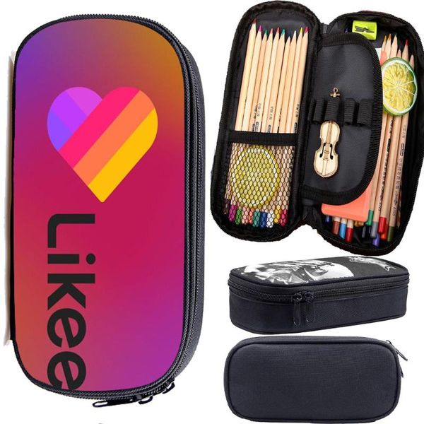 printed likee cosmetic bag women makeup video 1 case pencil russia styles girls zipper box school supplies bags & cases
printed likee cosmetic bag women makeup video 1 case pencil russia styles girls zipper box school supplies bags & cases