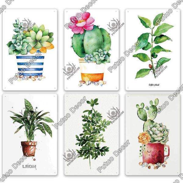 putuo plant vintage tin metal sign ative plaque wall garden living room cafe kitchen decoration
putuo plant vintage tin metal sign ative plaque wall garden living room cafe kitchen decoration