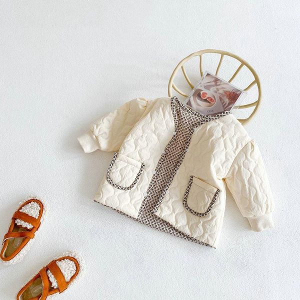 down coat korean baby girl winter clothes jacket thick outerwear infant toddler child warm cotton outwear both wear 0-2y, Blue;gray 
down coat korean baby girl winter clothes jacket thick outerwear infant toddler child warm cotton outwear both wear 0-2y, Blue;gray