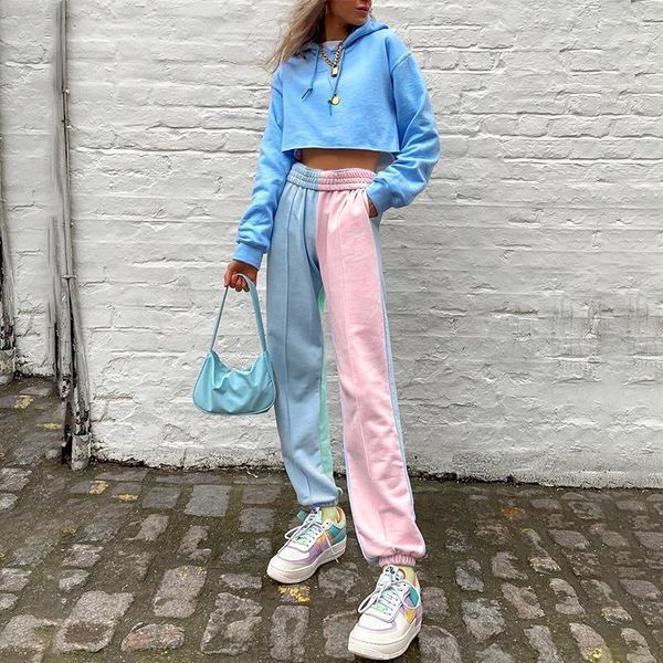 suchcute contrast color baggy full women capris length hip hop trousers streetwear gothic fitness female dance joggers outfits festival, Black;white
suchcute contrast color baggy full women capris length hip hop trousers streetwear gothic fitness female dance joggers outfits festival, Black;white