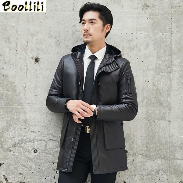 men's leather & faux boollili 2021 genuine jacket men real sheepskin coat autumn winter mens down hooded blouson cuir, Black
men's leather & faux boollili 2021 genuine jacket men real sheepskin coat autumn winter mens down hooded blouson cuir, Black
