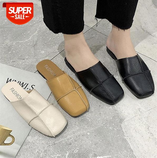 muller shoes women's baotou half slippers outer wear fashion stitching ladies #nt2w, Black
muller shoes women's baotou half slippers outer wear fashion stitching ladies #nt2w, Black