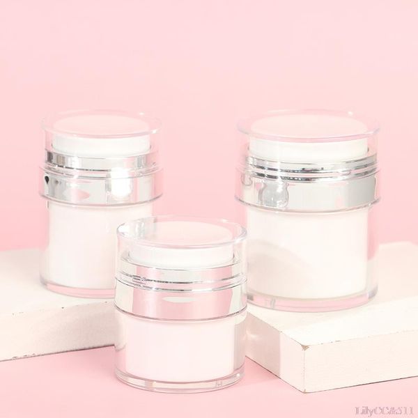 storage bottles & jars 1pc 15g 30g 50g airless pump empty refillable makeup cosmetic containers lotion bottle diy
storage bottles & jars 1pc 15g 30g 50g airless pump empty refillable makeup cosmetic containers lotion bottle diy