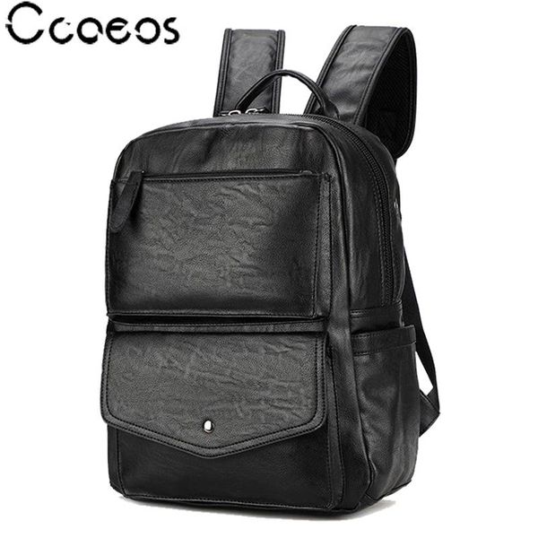 backpack brand leather male student fashion waterproof travel bag casual men's high-grade pu pi844
backpack brand leather male student fashion waterproof travel bag casual men's high-grade pu pi844