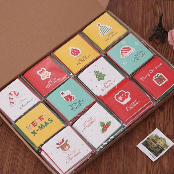96pcs/set cartoon christmas greeting card year's blessing colorful festival invitation kids birthday gift xma cards
96pcs/set cartoon christmas greeting card year's blessing colorful festival invitation kids birthday gift xma cards