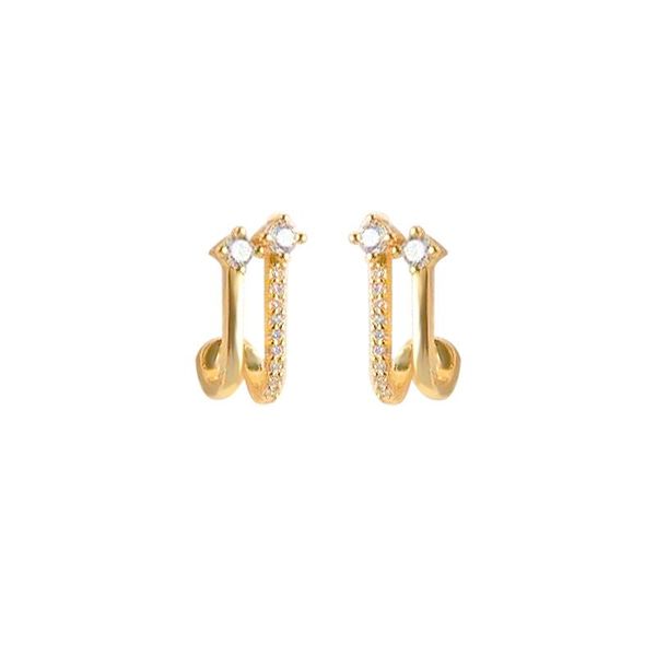 stud romad real 925 sterling silver earrings vintage geometric zircon earings for women bling piercing pendientes aretes w5, Golden;silver
stud romad real 925 sterling silver earrings vintage geometric zircon earings for women bling piercing pendientes aretes w5, Golden;silver