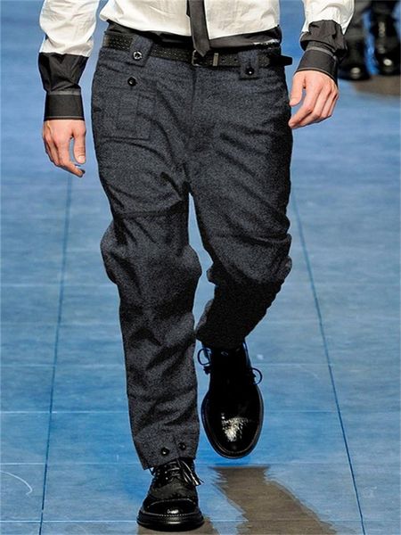 men's woolen pants 2021 autumn and winter europe america slim straight large size business wool casual trousers foot p, Black
men's woolen pants 2021 autumn and winter europe america slim straight large size business wool casual trousers foot p, Black