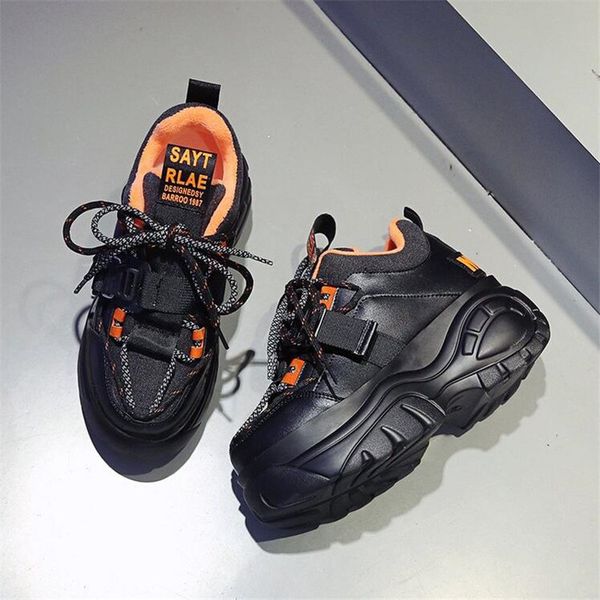 women platform sneakers lace-up autumn wedge dad shoes high chunky casual shoes 8cm thick bottom flats ladies creeper new
women platform sneakers lace-up autumn wedge dad shoes high chunky casual shoes 8cm thick bottom flats ladies creeper new