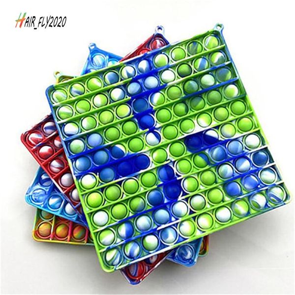 rainbow fidget toy 20*20cm large square finger push bubble children's educational board game big size rainbow colors dhl hj03
rainbow fidget toy 20*20cm large square finger push bubble children's educational board game big size rainbow colors dhl hj03