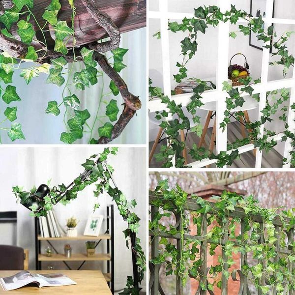 artificial foliage plants green lvy leaves grape vine fake home wedding decoration diy wreath flower #t1g decorative flowers & wreaths
artificial foliage plants green lvy leaves grape vine fake home wedding decoration diy wreath flower #t1g decorative flowers & wreaths