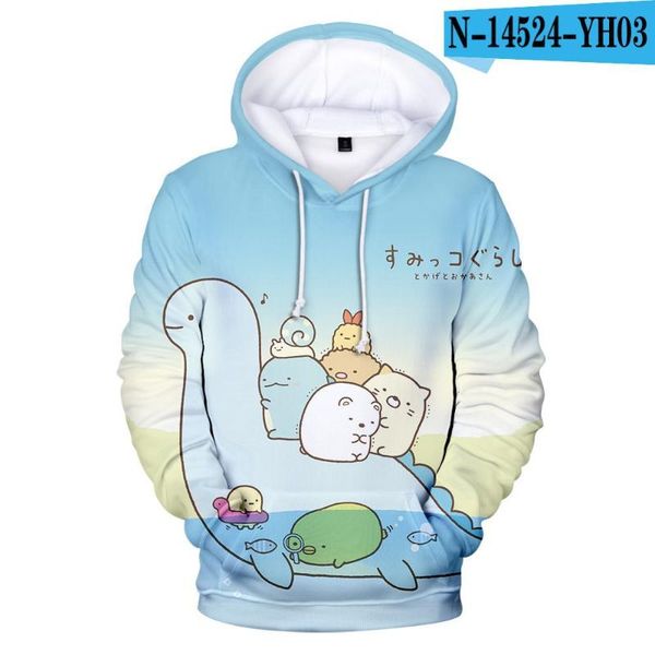 classic cute anime sumikkogurashi 3d print hoodies sweatshirts boys/girls casual long sleeve hoodie sumikko gurashi pullovers men's &, Black
classic cute anime sumikkogurashi 3d print hoodies sweatshirts boys/girls casual long sleeve hoodie sumikko gurashi pullovers men's &, Black
