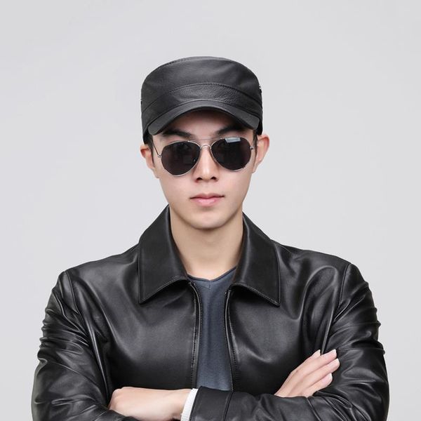 wide brim hats wholesale retro real goat leather military caps men women cadet army cap unique design vintage flat genuine hat, Blue;gray
wide brim hats wholesale retro real goat leather military caps men women cadet army cap unique design vintage flat genuine hat, Blue;gray