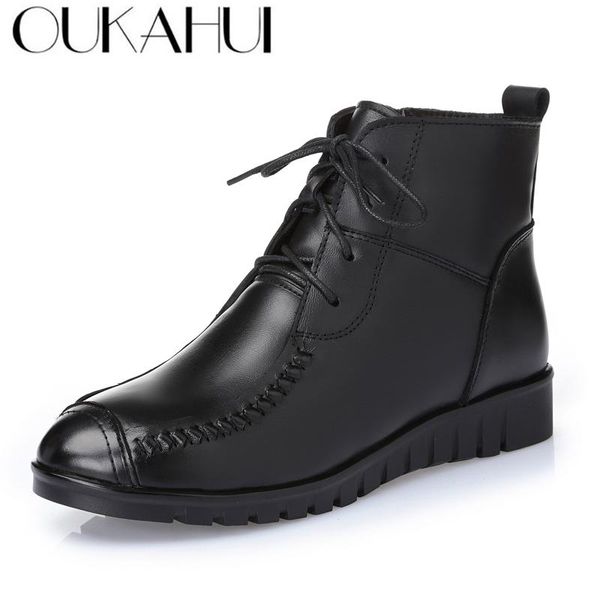 boots oukahui autumn black genuine leather winter women shoes 2021 lace-up with prush flat low heel zipper plus size warm
boots oukahui autumn black genuine leather winter women shoes 2021 lace-up with prush flat low heel zipper plus size warm