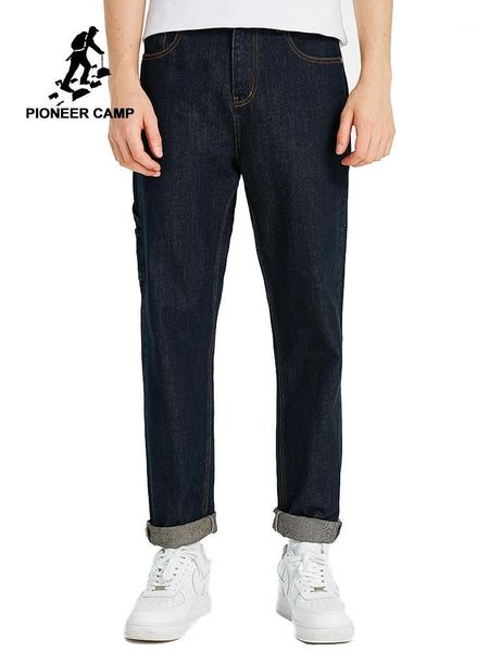 pioneer camp 2021 men's jeans straight classic fashion designer brand cotton denim casual man pants anz907412t, Blue
pioneer camp 2021 men's jeans straight classic fashion designer brand cotton denim casual man pants anz907412t, Blue