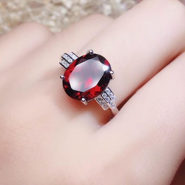 cluster rings natural real red garnet ring per jewelry 9*11mm 3.8ct gemstone 925 sterling silver fine women j211197, Golden;silver
cluster rings natural real red garnet ring per jewelry 9*11mm 3.8ct gemstone 925 sterling silver fine women j211197, Golden;silver