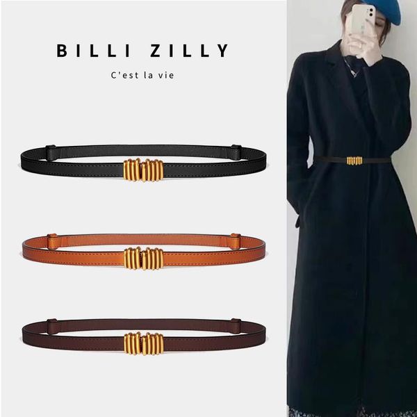 belts female waist belt leather coat matchs skirt fashion sweater joker retro cow ins decorated suit, Black;brown
belts female waist belt leather coat matchs skirt fashion sweater joker retro cow ins decorated suit, Black;brown