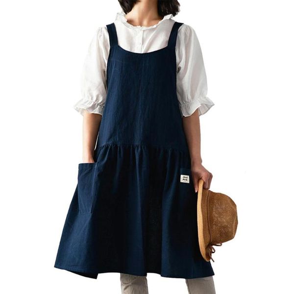 casual dresses women antifouling cross back pockets cooking baking apron dress work clothes autumn female bib cotton linen, Black;gray
casual dresses women antifouling cross back pockets cooking baking apron dress work clothes autumn female bib cotton linen, Black;gray
