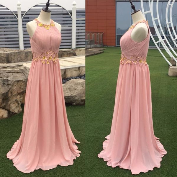 party dresses in stock long peach women formal occasion wear halter chiffon a-line evening gown vestidos robe de soiree zbz2, White;black
party dresses in stock long peach women formal occasion wear halter chiffon a-line evening gown vestidos robe de soiree zbz2, White;black