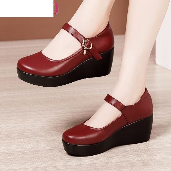 sandals 2021 spring leather shoes women platform wedges shoe high heels round toe soft sole white pumps large size 33-43 d6a3, Black
sandals 2021 spring leather shoes women platform wedges shoe high heels round toe soft sole white pumps large size 33-43 d6a3, Black
