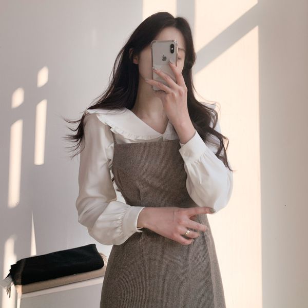 dress vintage office lady two sets womens sleeve and high waist spaghetti strap plaid long suit piece outfits k739 9rhb, Black;gray
dress vintage office lady two sets womens sleeve and high waist spaghetti strap plaid long suit piece outfits k739 9rhb, Black;gray
