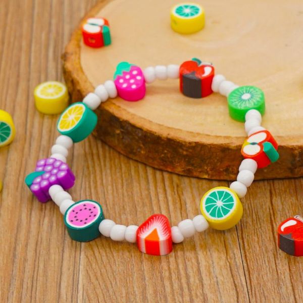 beaded, strands bohemian colorful fruit bracelets beaded bracelet charms summer party jewelry for women cute strand pulseras, Black
beaded, strands bohemian colorful fruit bracelets beaded bracelet charms summer party jewelry for women cute strand pulseras, Black