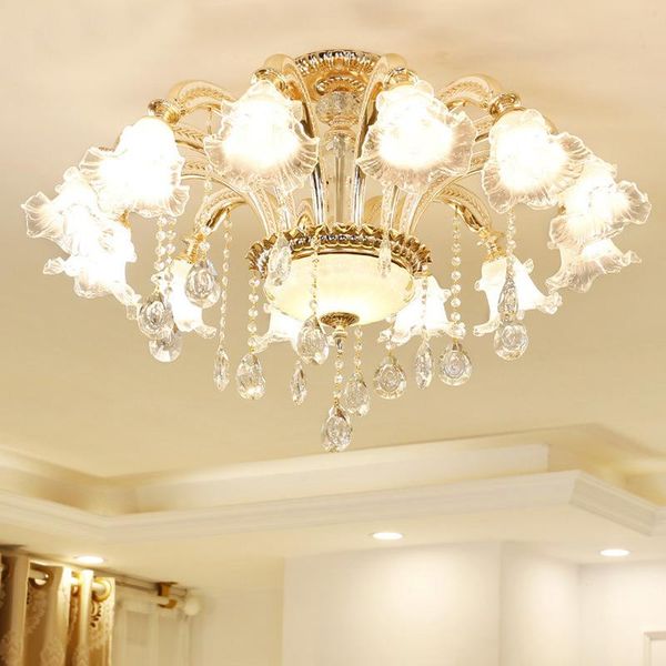 ceiling lights european crystal chandelier lamp living room modern bedroom warm atmosphere simple lamps
ceiling lights european crystal chandelier lamp living room modern bedroom warm atmosphere simple lamps
