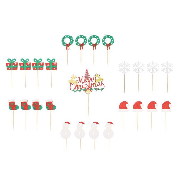 other festive & party supplies 25pcs lovely xmas themed cake ers picks ornaments for christmas
other festive & party supplies 25pcs lovely xmas themed cake ers picks ornaments for christmas