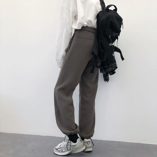 men's pants workwear trousers with leggings, port fashion, all-match drawstring, wide-leg drape, loose bf casual pants, overalls, Black
men's pants workwear trousers with leggings, port fashion, all-match drawstring, wide-leg drape, loose bf casual pants, overalls, Black