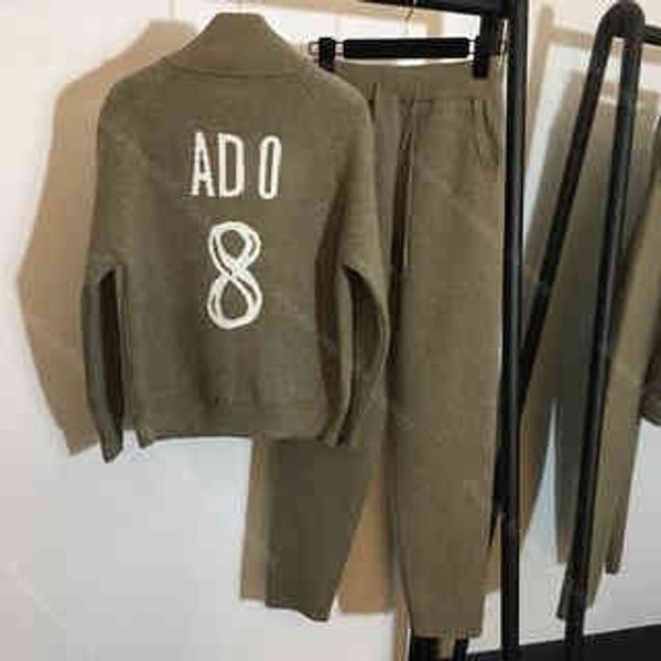 classic design women tracksuits for couples hoodies sweater stand collar wool knitted cardigan + pants luxury 2 piece suit letter logo 5a, Gray
classic design women tracksuits for couples hoodies sweater stand collar wool knitted cardigan + pants luxury 2 piece suit letter logo 5a, Gray
