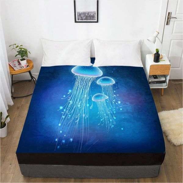 sheets & sets 3d fitted sheet 160x200/150x200/200x200,bed on elastic band bed,mattress cover.bedsheet bedding,bed linen blue jellyfish
sheets & sets 3d fitted sheet 160x200/150x200/200x200,bed on elastic band bed,mattress cover.bedsheet bedding,bed linen blue jellyfish