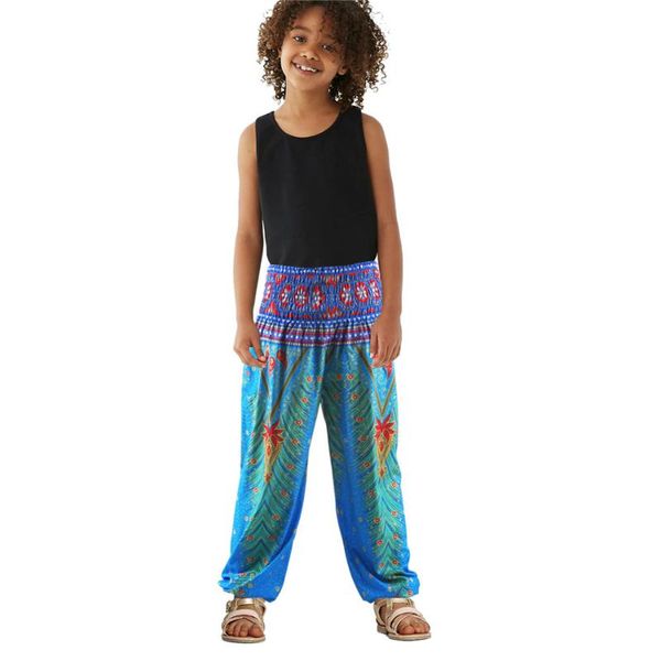 summer girls leggings kids pants boho printing children yoga loose hippy girl trousers kid casual beach wear 3t-10t, Blue
summer girls leggings kids pants boho printing children yoga loose hippy girl trousers kid casual beach wear 3t-10t, Blue