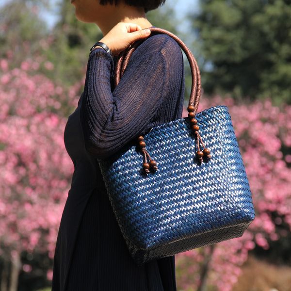 woven bag straw bamboo brown stuff sackstotes straw women's portable shoulder shopping leisure travel beach rattan
woven bag straw bamboo brown stuff sackstotes straw women's portable shoulder shopping leisure travel beach rattan