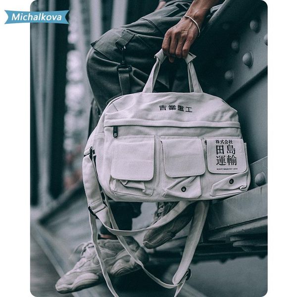 street vintage hip hop shoulder bag streetwear canvas multi pockets school messenger chest crossbody men women michalkova waist bags
street vintage hip hop shoulder bag streetwear canvas multi pockets school messenger chest crossbody men women michalkova waist bags