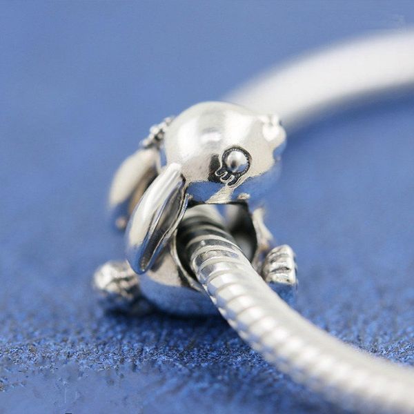 925 sterling silver summer collection lovely rabbit charm bead fits european jewelry charm bracelets, Black
925 sterling silver summer collection lovely rabbit charm bead fits european jewelry charm bracelets, Black