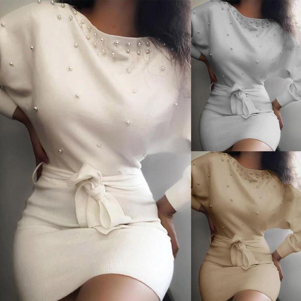 casual dresses long puff sleeve beads belt party bodycon dress for grey women 2021 elegant autumn solid color xxl vestidos, Black;gray
casual dresses long puff sleeve beads belt party bodycon dress for grey women 2021 elegant autumn solid color xxl vestidos, Black;gray