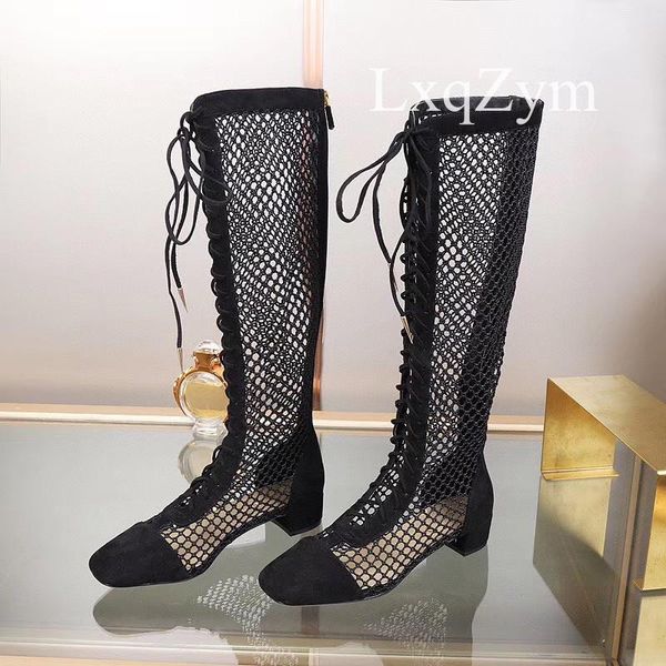 boots shoes women designers mesh hollow square toe natural leather inside knee high womens zapatos de mujer, Black
boots shoes women designers mesh hollow square toe natural leather inside knee high womens zapatos de mujer, Black