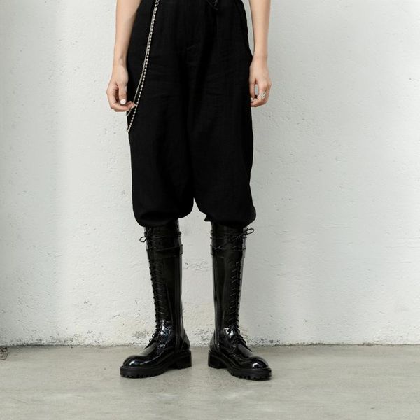 boots 2021 autumn and winter layer cowhide leather knight boots, handsome stylish, Black
boots 2021 autumn and winter layer cowhide leather knight boots, handsome stylish, Black