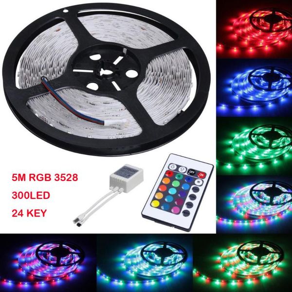 home decorative lighting 5m rgb led strip light 3528 smd 300leds non-waterproof 24key remote controller els wall strips
home decorative lighting 5m rgb led strip light 3528 smd 300leds non-waterproof 24key remote controller els wall strips