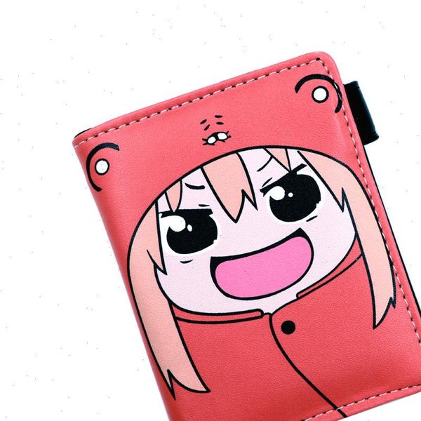 anime pu short yellow purse button wallet printed with doma umaru of himouto chan, Red;black
anime pu short yellow purse button wallet printed with doma umaru of himouto chan, Red;black