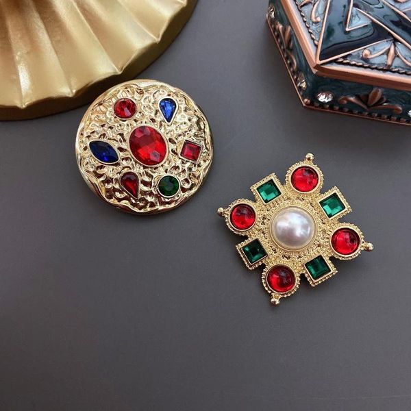 pins, brooches ways of french brooch female temperament water ripple embossment color treasure pearl contracted joker pin, Gray
pins, brooches ways of french brooch female temperament water ripple embossment color treasure pearl contracted joker pin, Gray