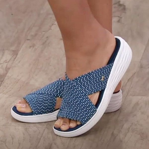 slippers women casual shoes platform female slides comfort stretch ortic flats plus size cross summer beach ladies, Black
slippers women casual shoes platform female slides comfort stretch ortic flats plus size cross summer beach ladies, Black