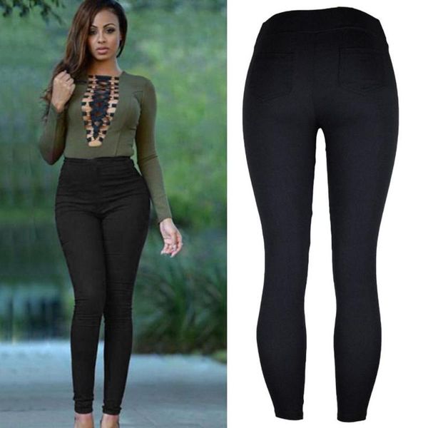 women's pants & capris s-3xl women fashion solid loose high waist elastic long trousers pencil fall pocket slim ladies, Black;white
women's pants & capris s-3xl women fashion solid loose high waist elastic long trousers pencil fall pocket slim ladies, Black;white