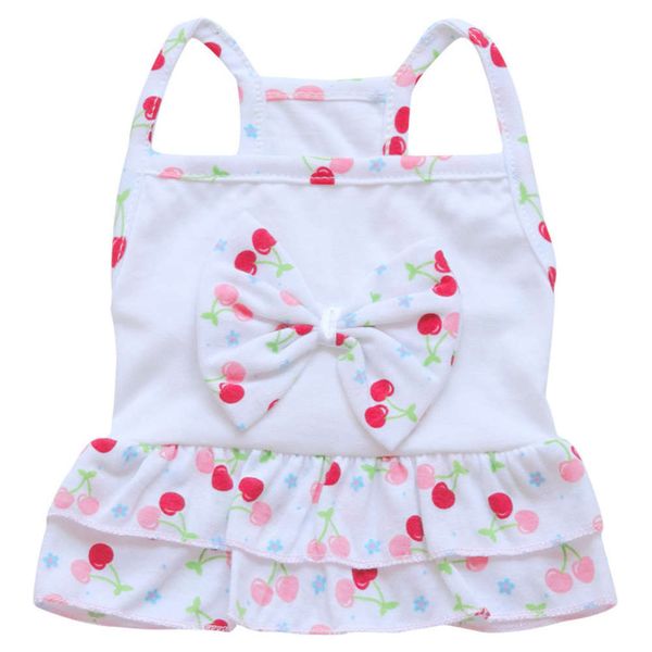 pet dog clothing printed sweet cotton knot suspender skirt style in spring and summer
pet dog clothing printed sweet cotton knot suspender skirt style in spring and summer