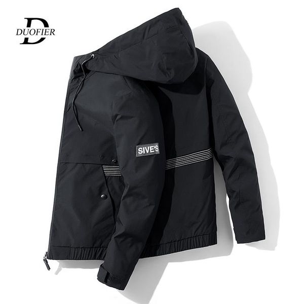 men's jackets fashion jacket men spring autumn korean trend hooded baseball windbreaker 2021 thin casual coat zipper bomber outwear, Black;brown
men's jackets fashion jacket men spring autumn korean trend hooded baseball windbreaker 2021 thin casual coat zipper bomber outwear, Black;brown
