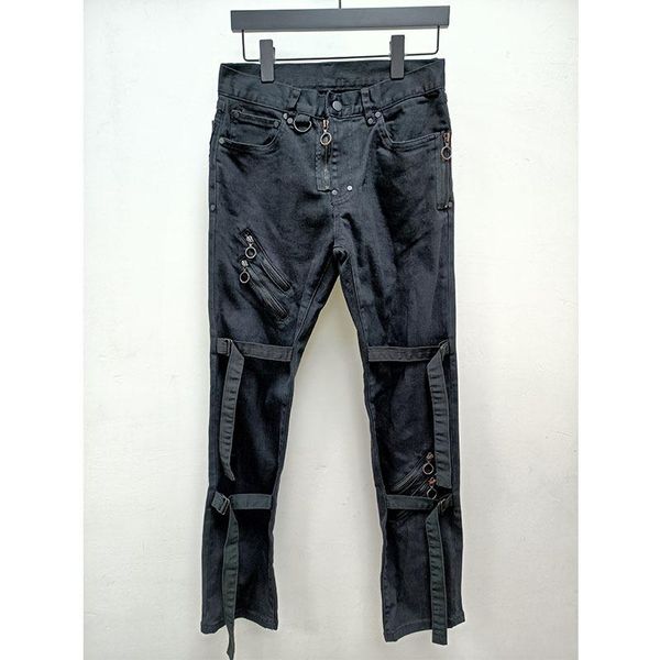 men's jeans seak men denim classic gothic clothing coated autumn straight hip hop solid pants size xl, Blue
men's jeans seak men denim classic gothic clothing coated autumn straight hip hop solid pants size xl, Blue