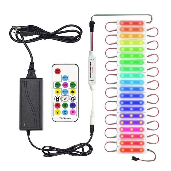 dream color led module kit waterproof ip67 dc12v pixel string 20 pcs with 24 keys remote + ir controller 12v power su modules
dream color led module kit waterproof ip67 dc12v pixel string 20 pcs with 24 keys remote + ir controller 12v power su modules