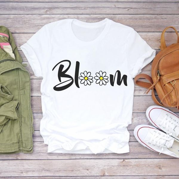 and women floral trend fashion mens letter flower summer autumn 90s print lady womens female tee, White;black
and women floral trend fashion mens letter flower summer autumn 90s print lady womens female tee, White;black