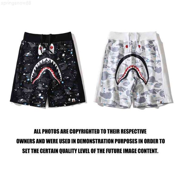 shorts 2021 summer trend ape shark head luminous starry sky casual men's and women's pants, White;black
shorts 2021 summer trend ape shark head luminous starry sky casual men's and women's pants, White;black